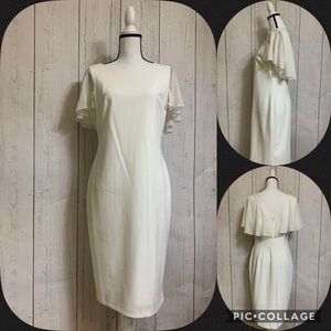 Calvin Klein white dress